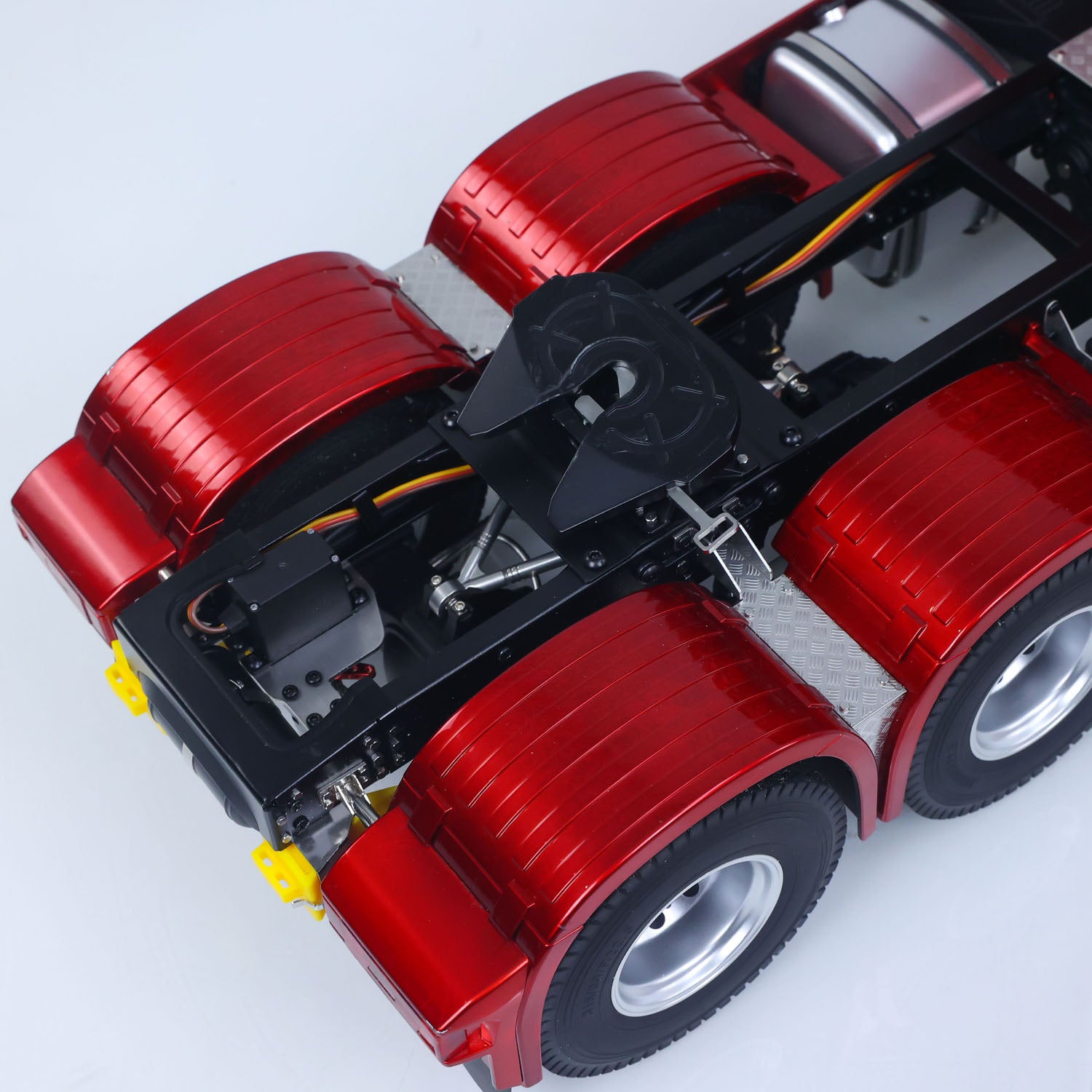 Fast Free Shipping for EU KABOLITE 1/14 770S 100 RC Tractor Truck 6x6 Remote Control Lorry Car 2Speed Gearbox Differential Lock Battery Radio RTR Model