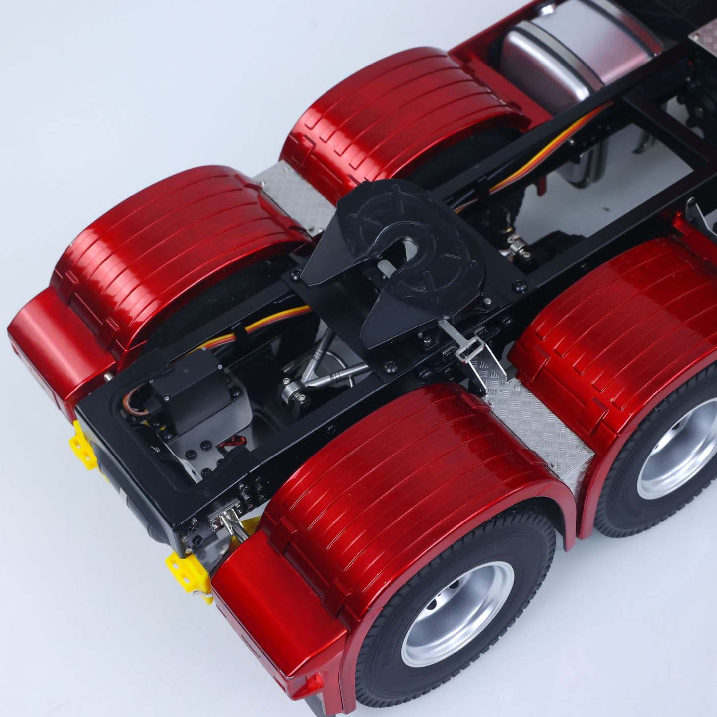 Fast Free Shipping for EU KABOLITE 1/14 770S 100 RC Tractor Truck 6x6 Remote Control Lorry Car 2Speed Gearbox Differential Lock Battery Radio RTR Model