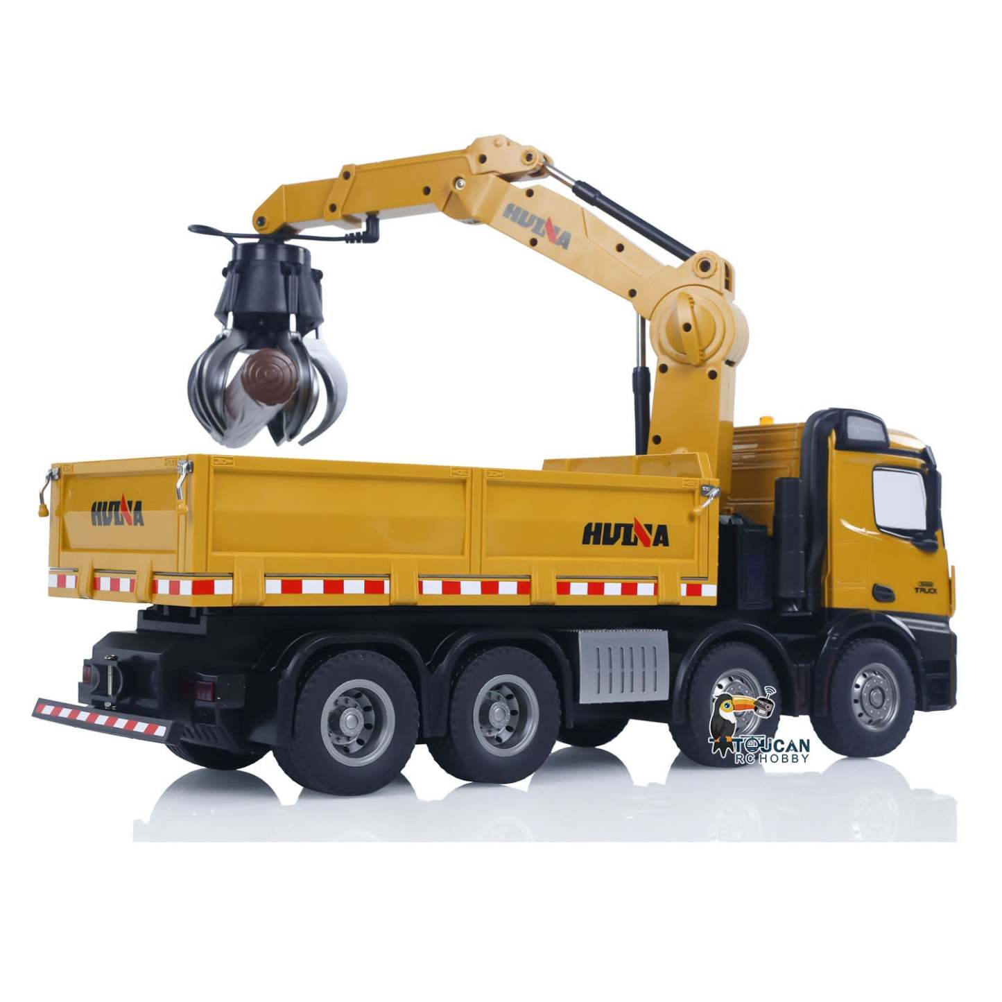  1538 1/14 RC Timber Grab Truck Dumper Remote Control Model Toy Vehicles 2.4G Radio Battery