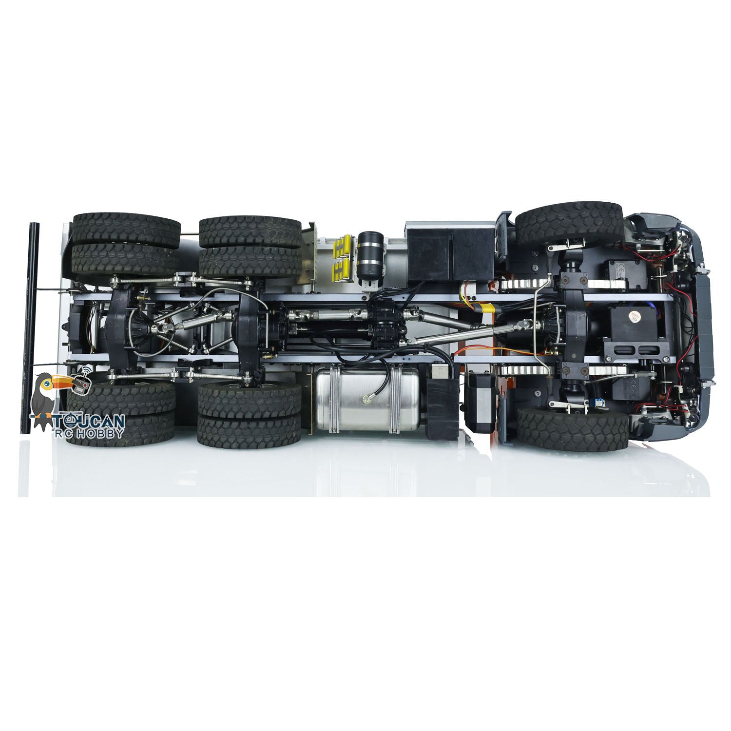 1/14  6x6 Hydraulic Equipment RC Dump Truck K3364 Radio Controlled Tipper Cars DIY Model Emulated Construction Vehicle