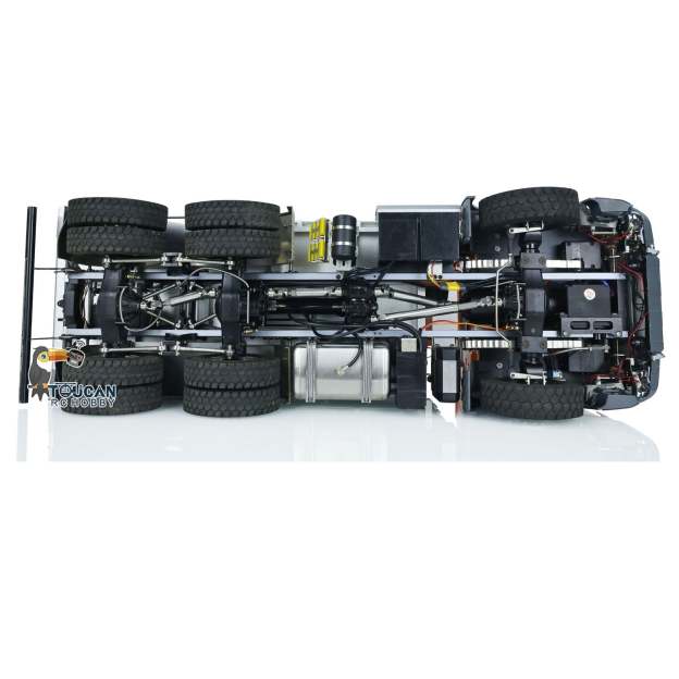 1/14  6x6 Hydraulic Equipment RC Dump Truck K3364 Radio Controlled Tipper Cars DIY Model Emulated Construction Vehicle