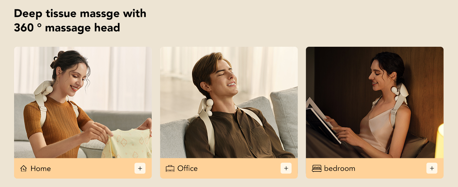 Neck and shoulder massgaer