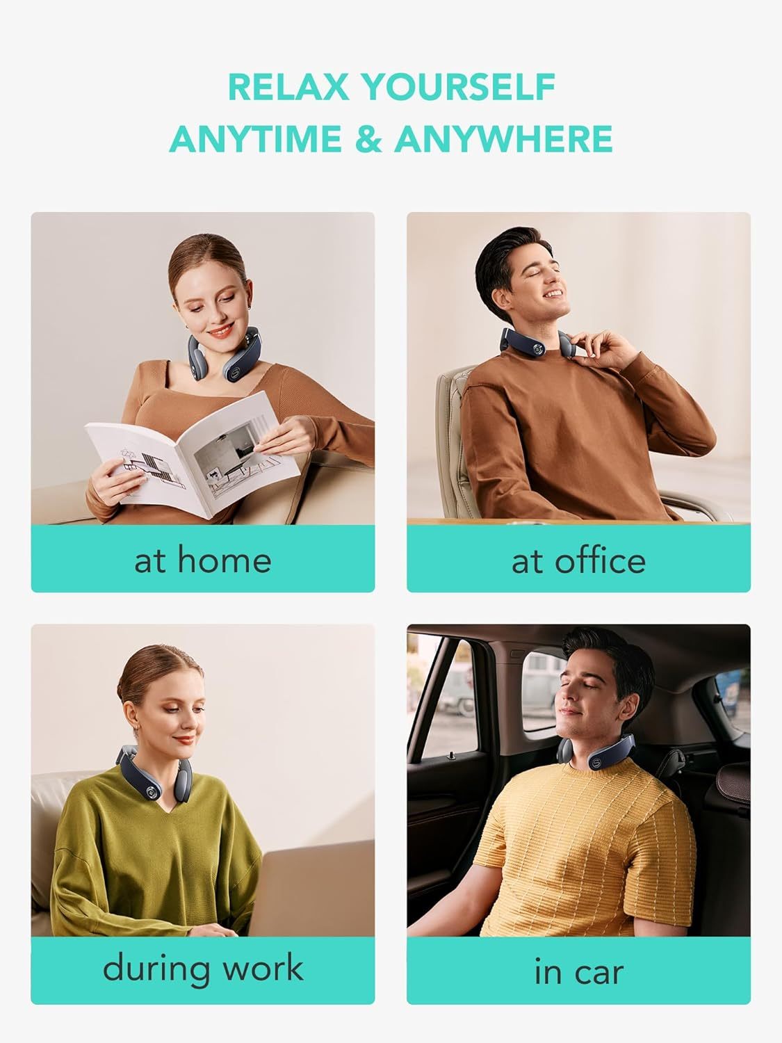  Foldable Neck Massager 