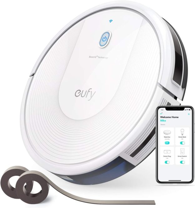 eufy Robot Vacuum Omni S1 Pro, HydroJet System with Roller Mop, Robot Vacuum and Mop Combos, Eco-Clean Ozone, Incrediable Suction, Obstacle Avoidance, Auto Mop Washing & Drying, Self-Emptying