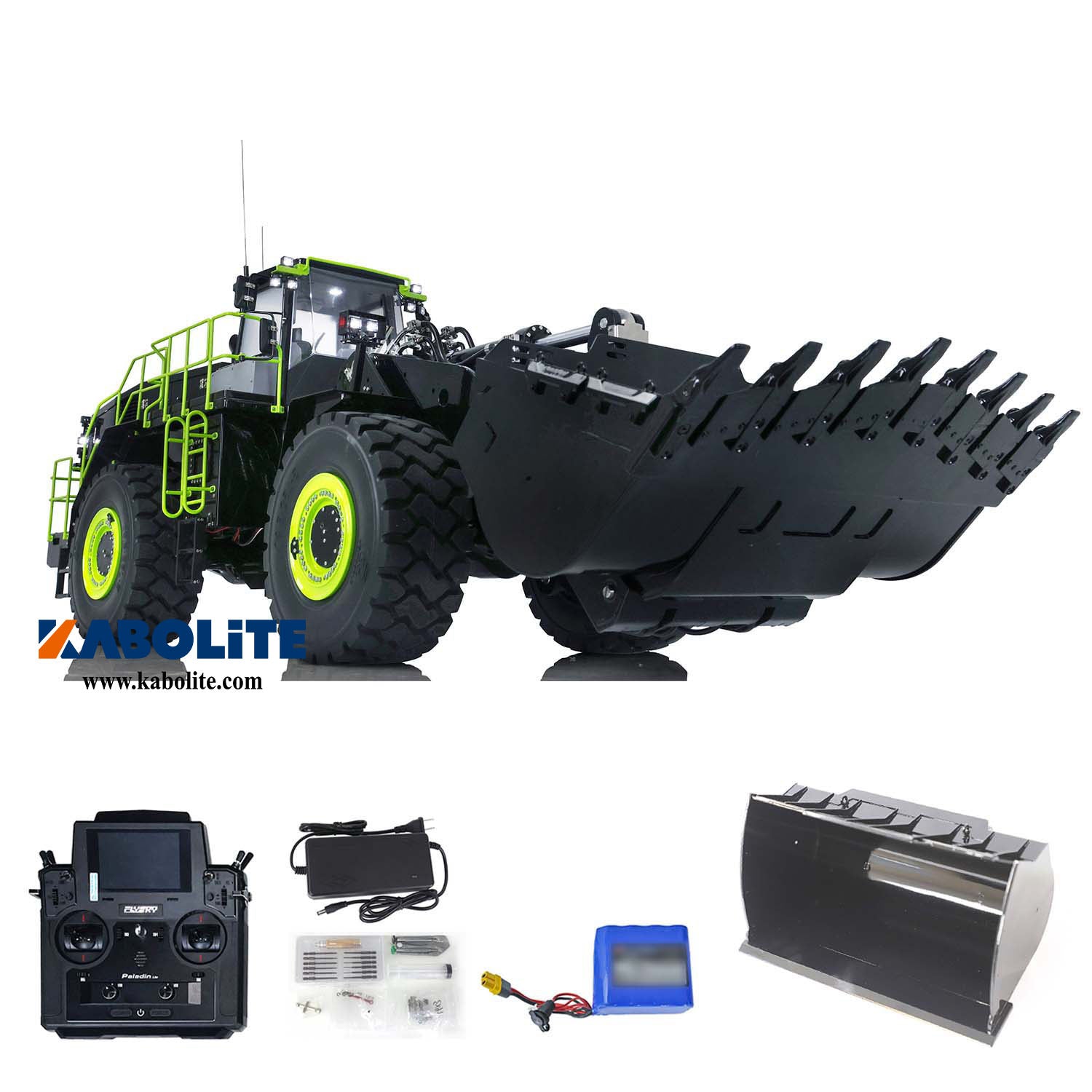 1/14 K988 Hydraulic Heavy Vehicle RC Loader PL18 Lite Radio Control Truck Hobby DIY Model Upgraded Version PL18 Lite