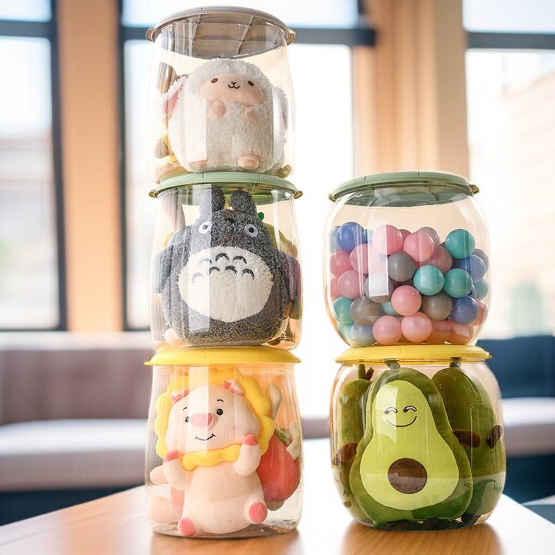 Taburete organizador de zapatos transparente para el salón