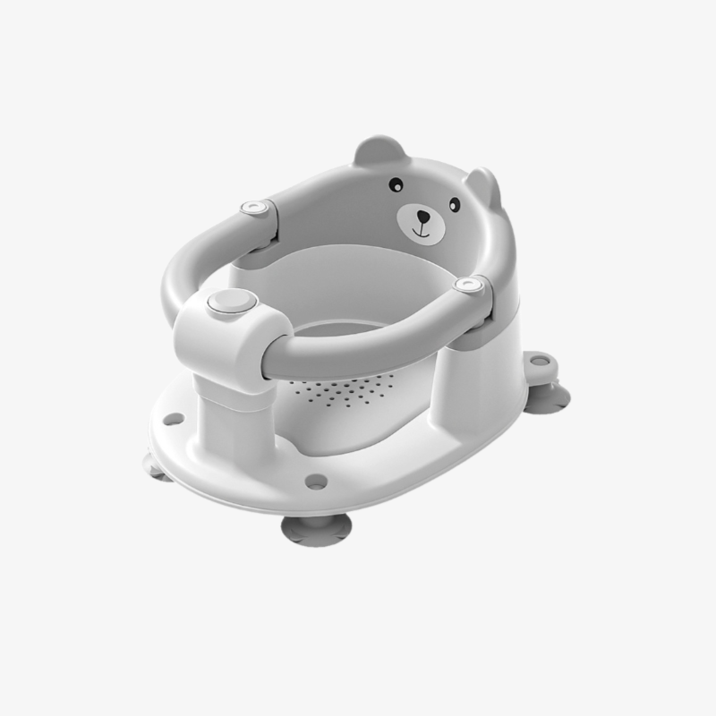 Silla de baño para bebés con diseño ergonómico