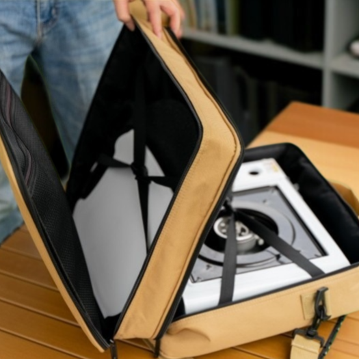 Bolsa resistente para guardar utensilios de cocina al aire libre