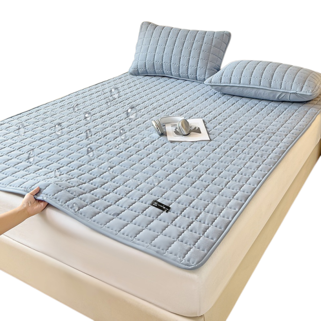 Sada voděodolných podložek na matraci ze sójových vláken