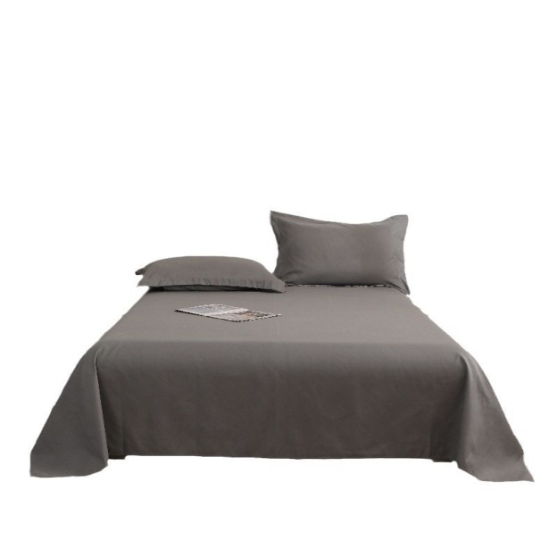 Čeština: Prostěradlo z kartáčované a prané bavlny s aktivním tiskem a barvením