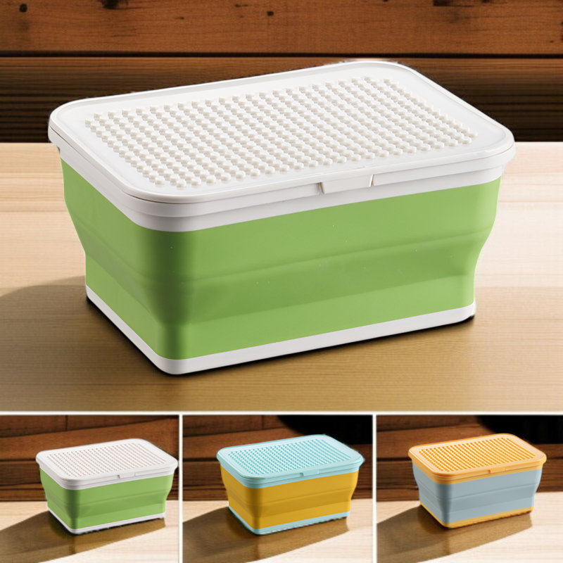 Coffre de rangement en plastique pour jouets, idéal pour Tomica