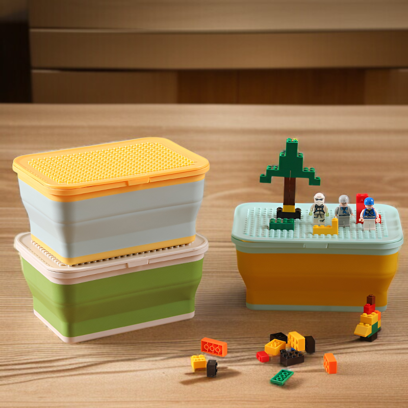 Coffre de rangement en plastique pour jouets, idéal pour Tomica