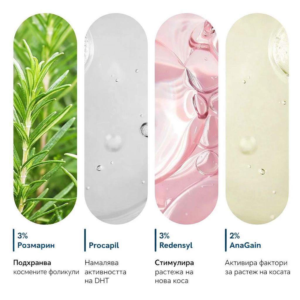 Be Bodywise Премиум ролков серум за стимулиране растежа на косата