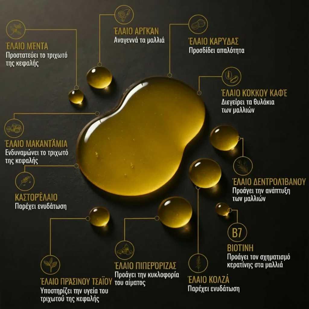 превежда се на български като: Веганско масло за коса