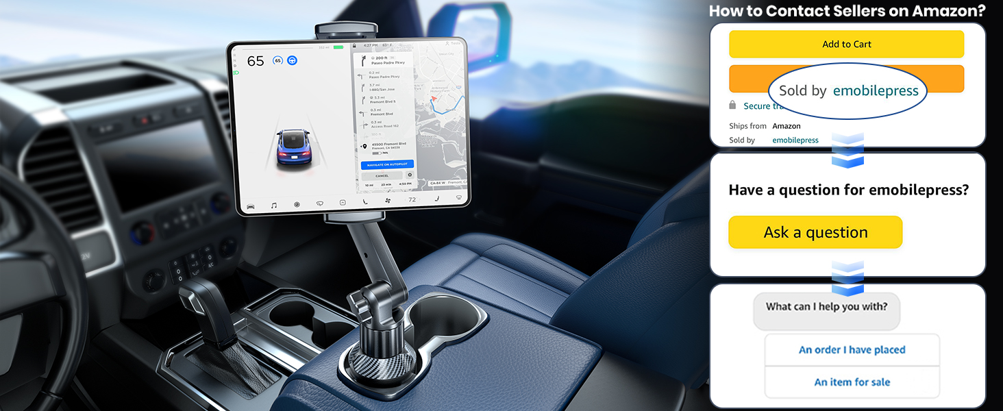 248 Tablet holder for car
