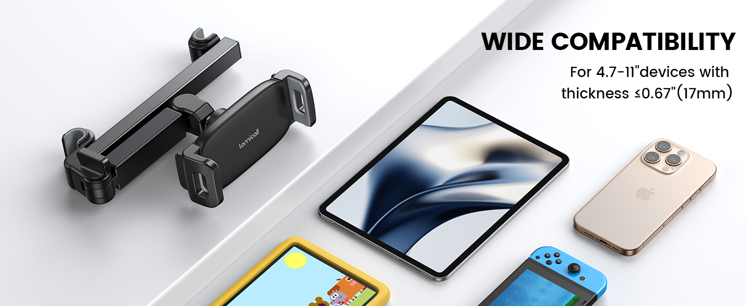 tablet holder for car back seat