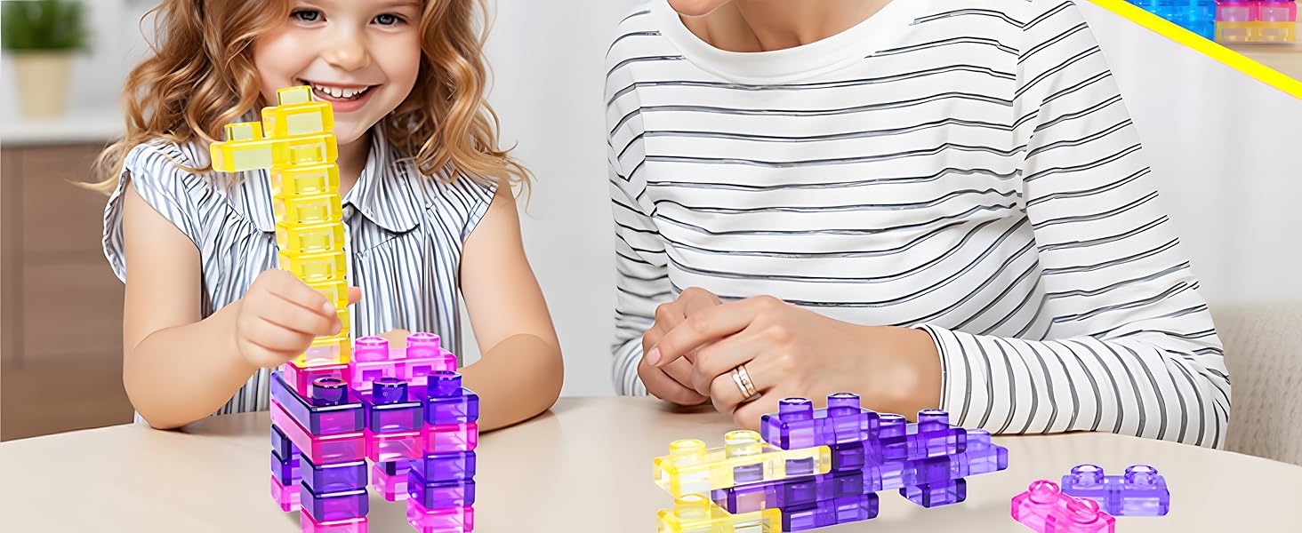 40 Pack Montessori Sensory Building Blocks