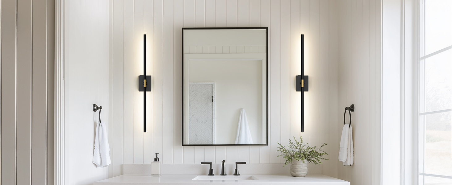 bathroom wall sconces