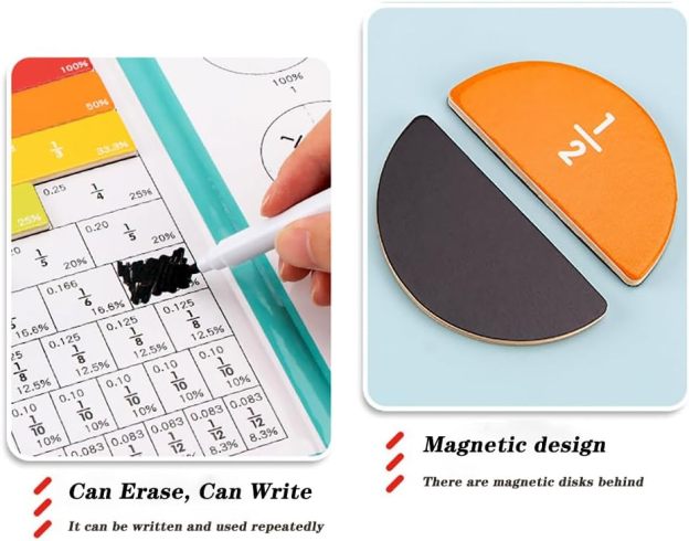 🎉Last Day Final Sale⏰️magnetic fraction demonstration book