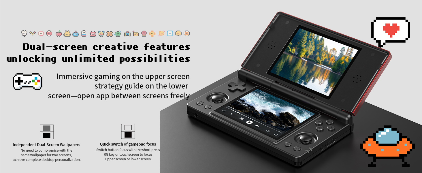 rg ds dual screen creative features