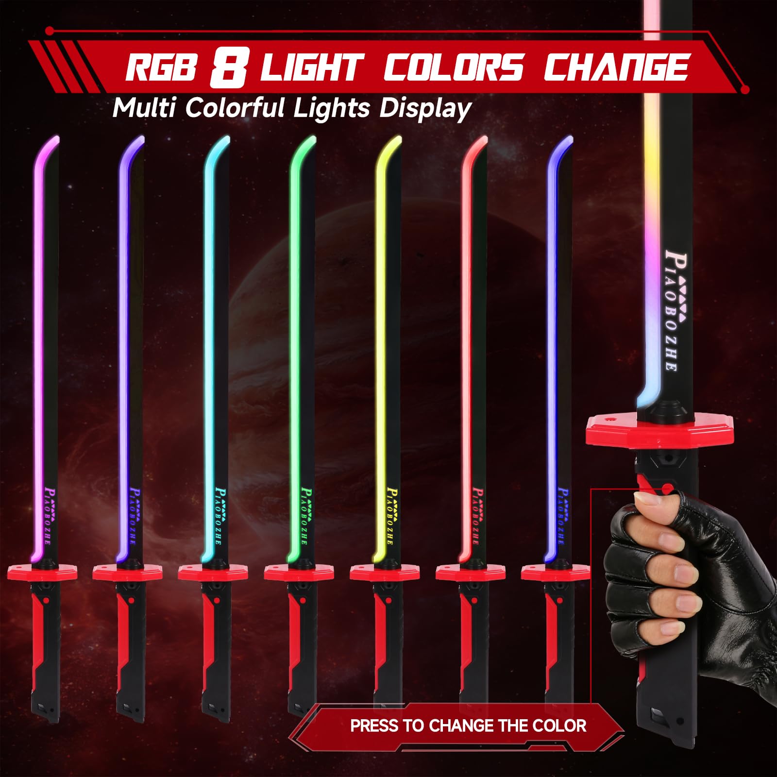 Cyberpunk Spark Blade | RGB LED Mist Sword with Sound FX ⚔️