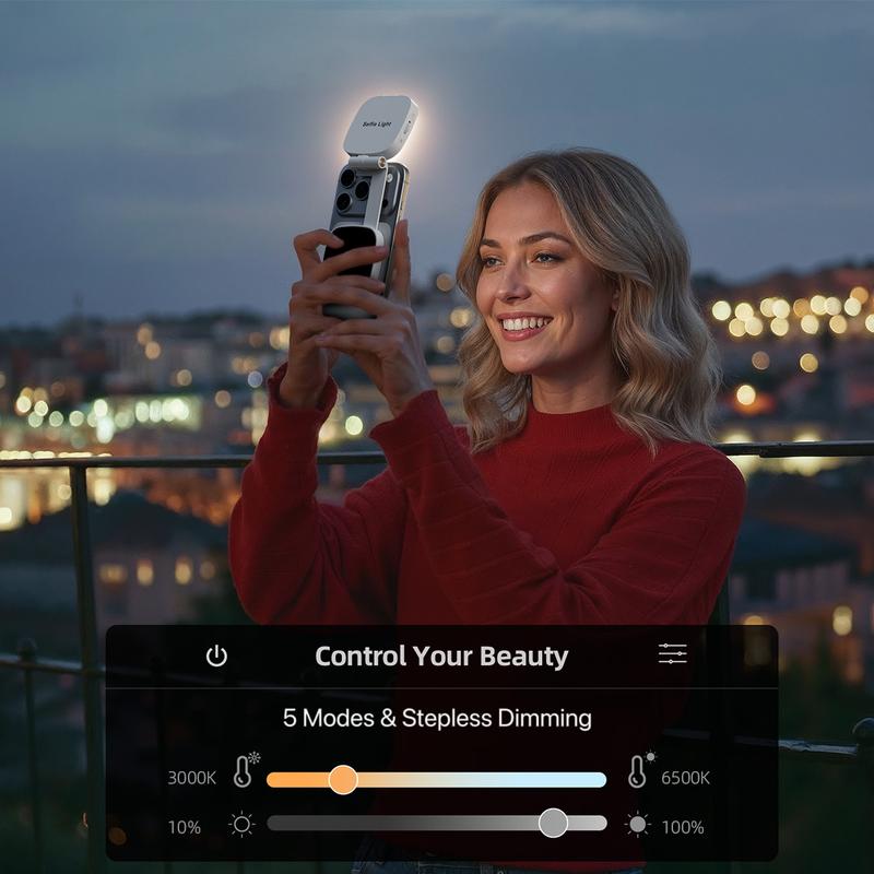 Magnetic Selfie Light Compatible with iPhone Magsafe