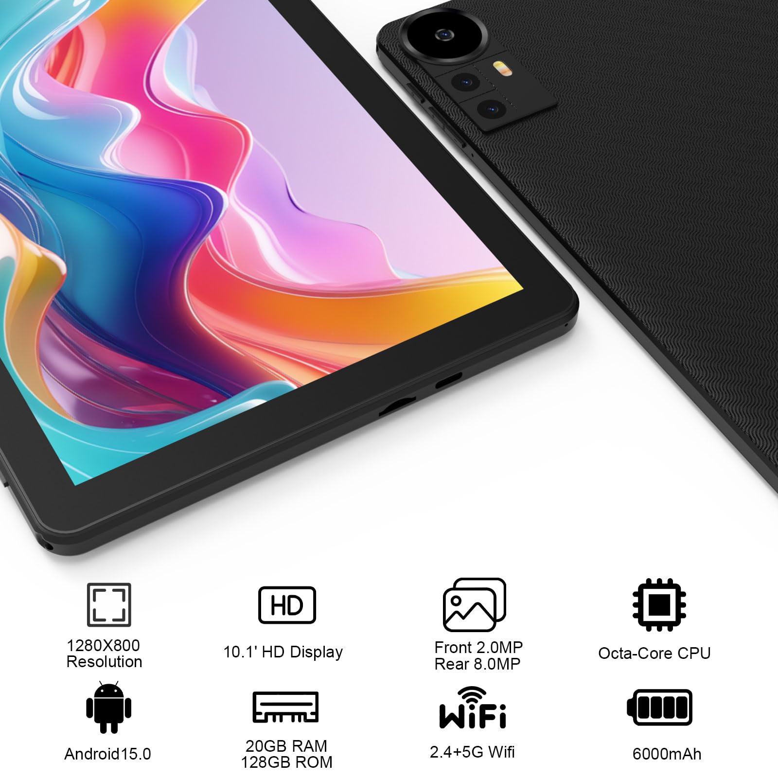 2-in-1 Android Tablet Set | 10" HD Screen + Keyboard & Mouse 💻