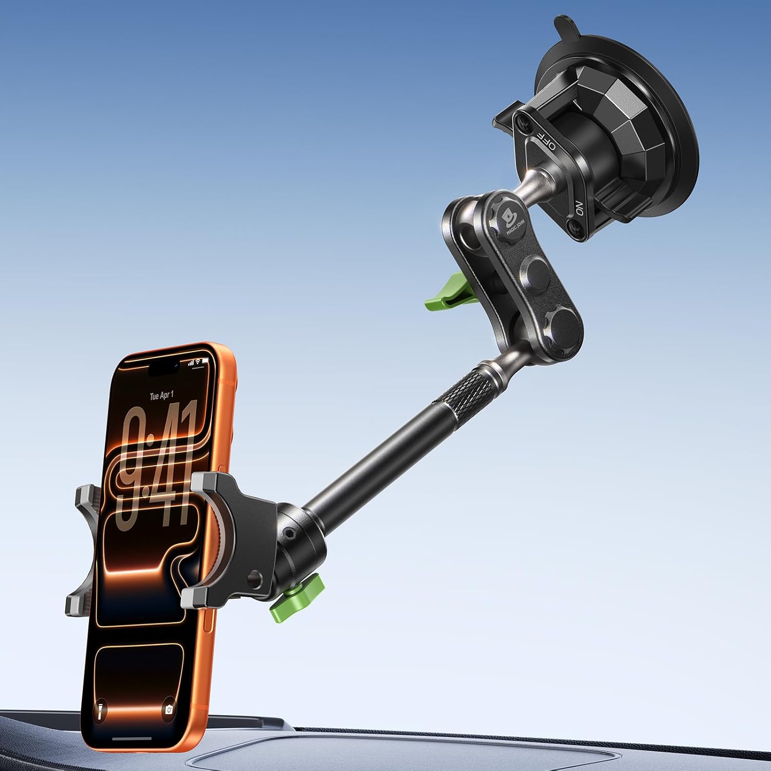 Car Phone Holder, Ultra-Durable Mteal Phone Holders for Your Car