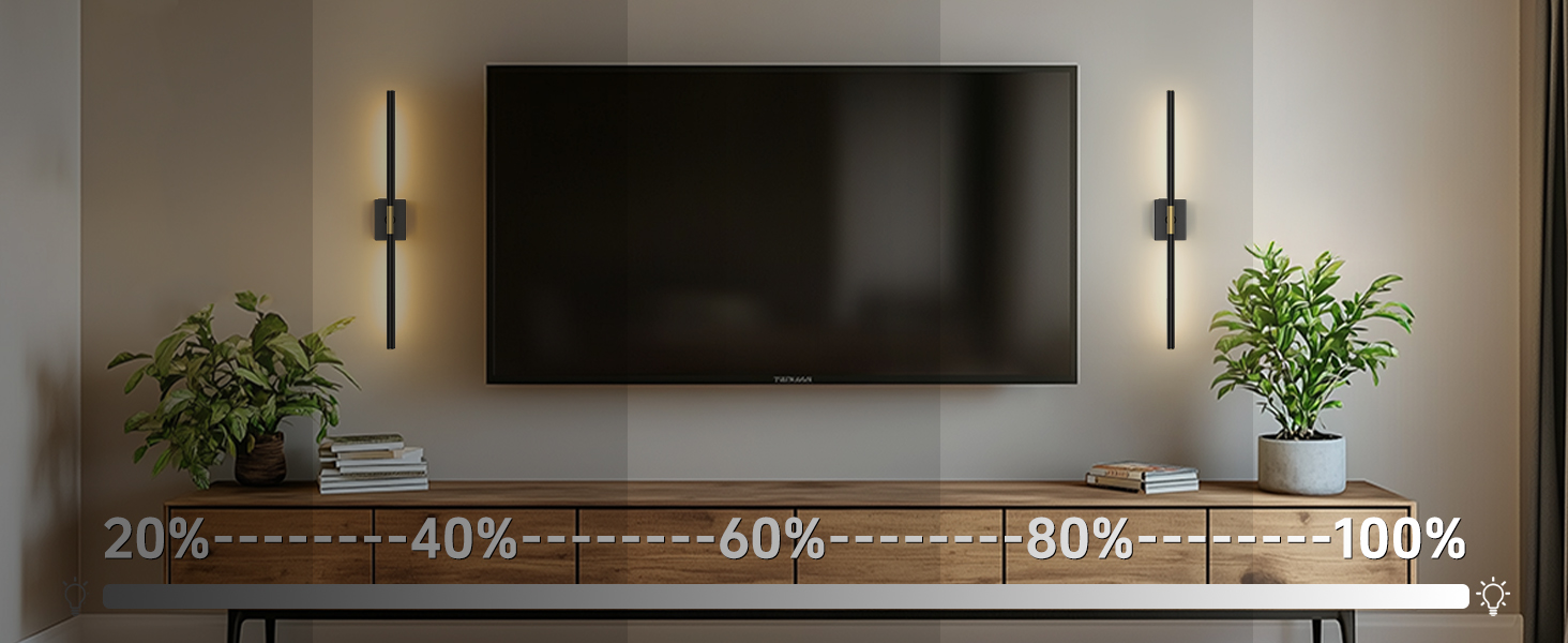 dimmable wall sconce light