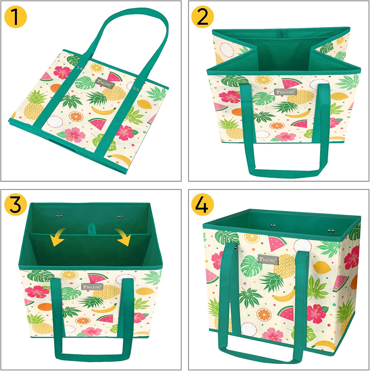 🎉Limited-Time Black Friday Deal-3Pk Reusable Grocery Bags