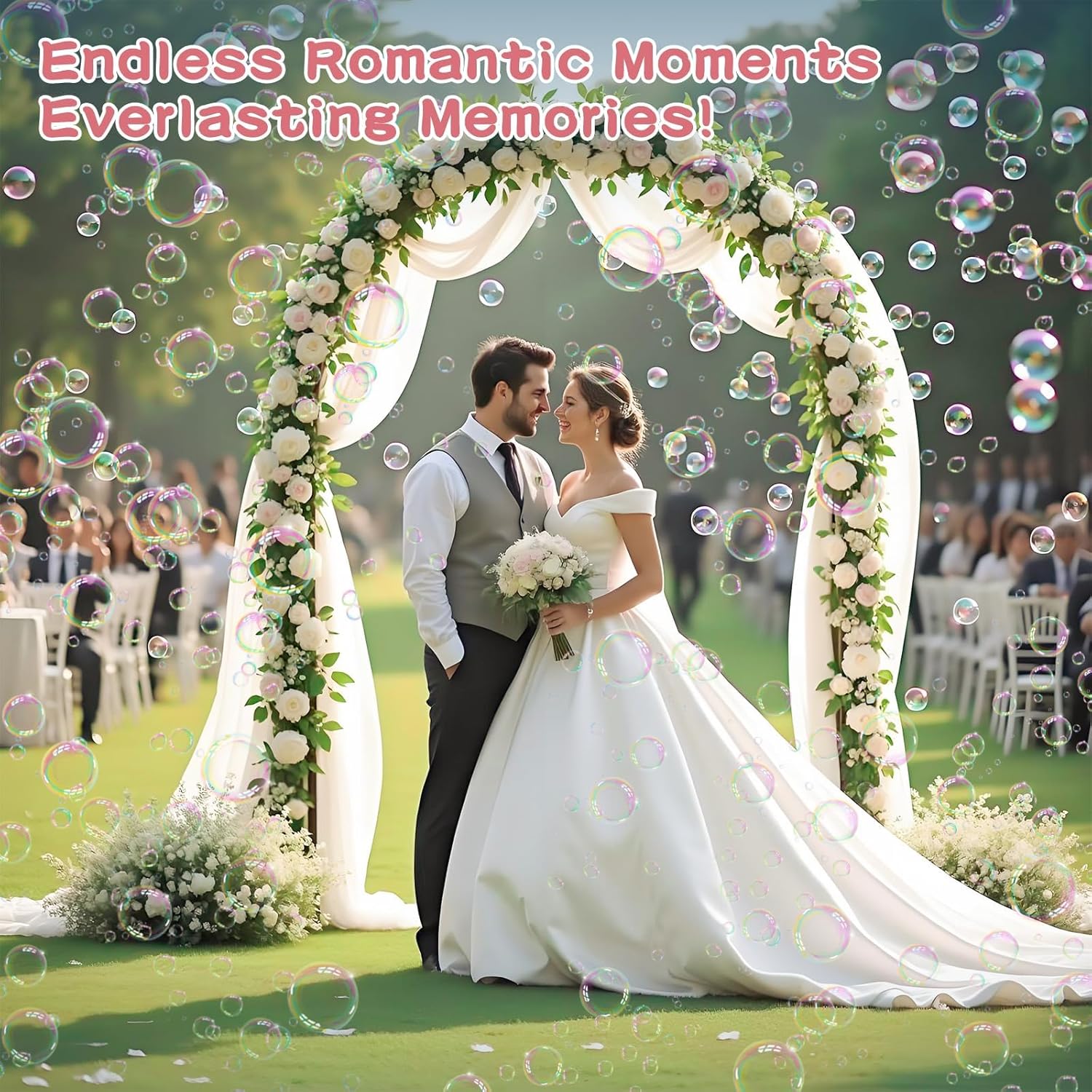 Bubble Gun, 69 Holes Bubble Machine Bubbles Kids Toys