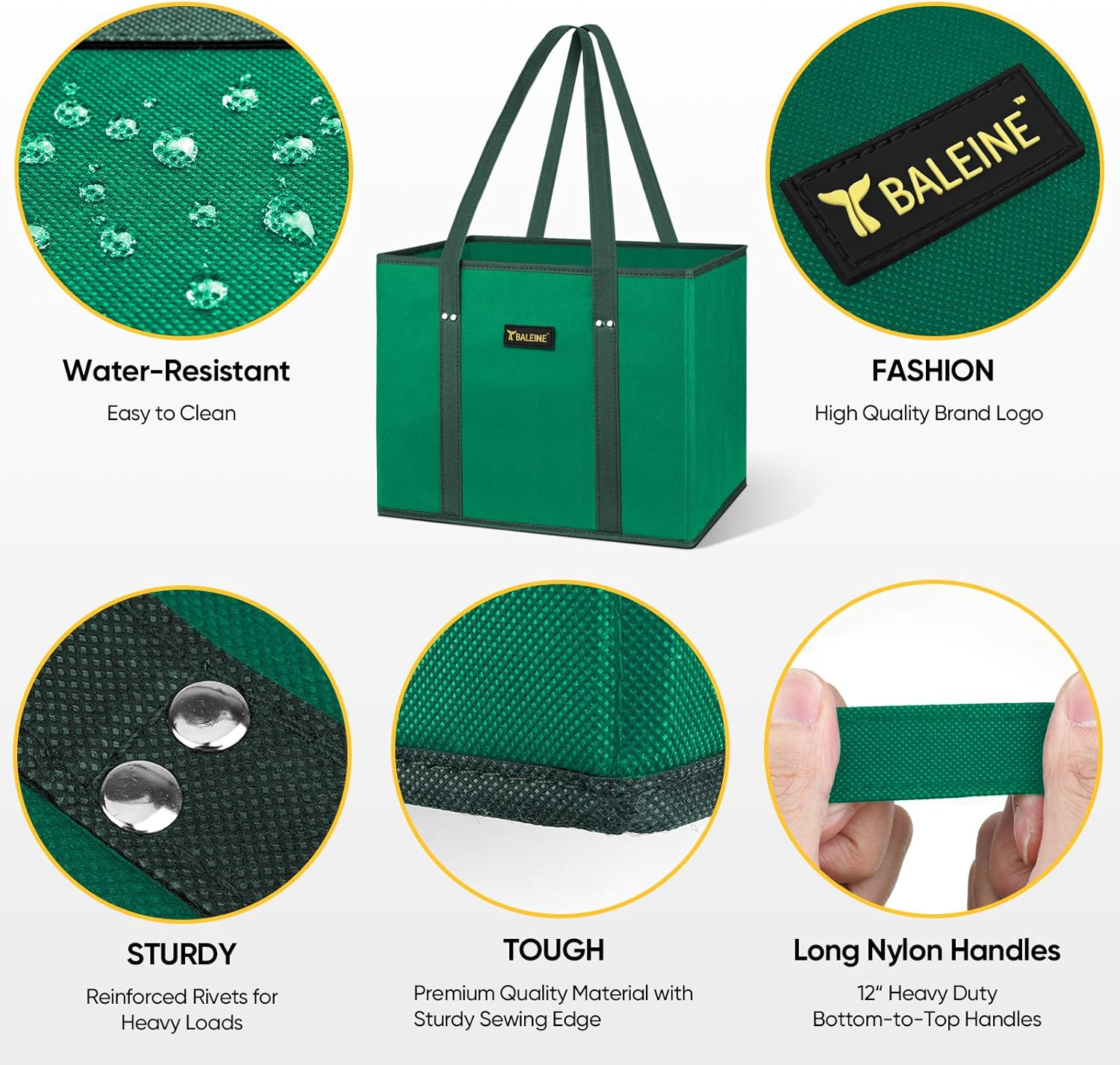 🎉Limited-Time Black Friday Deal-3Pk Reusable Grocery Bags