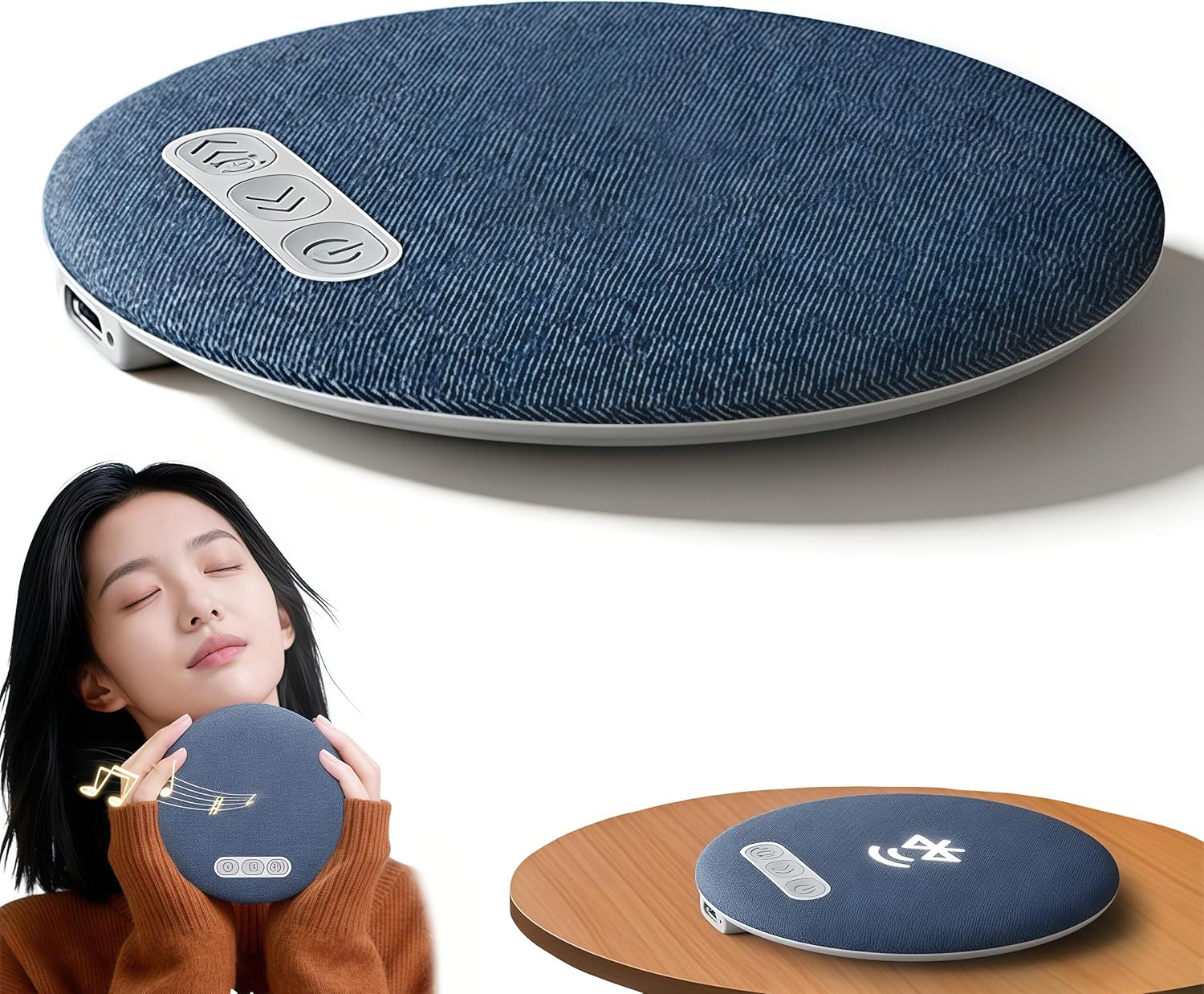 Wireless Under-Pillow Speaker | Private Listening & Sleep Timer 🎶💤
