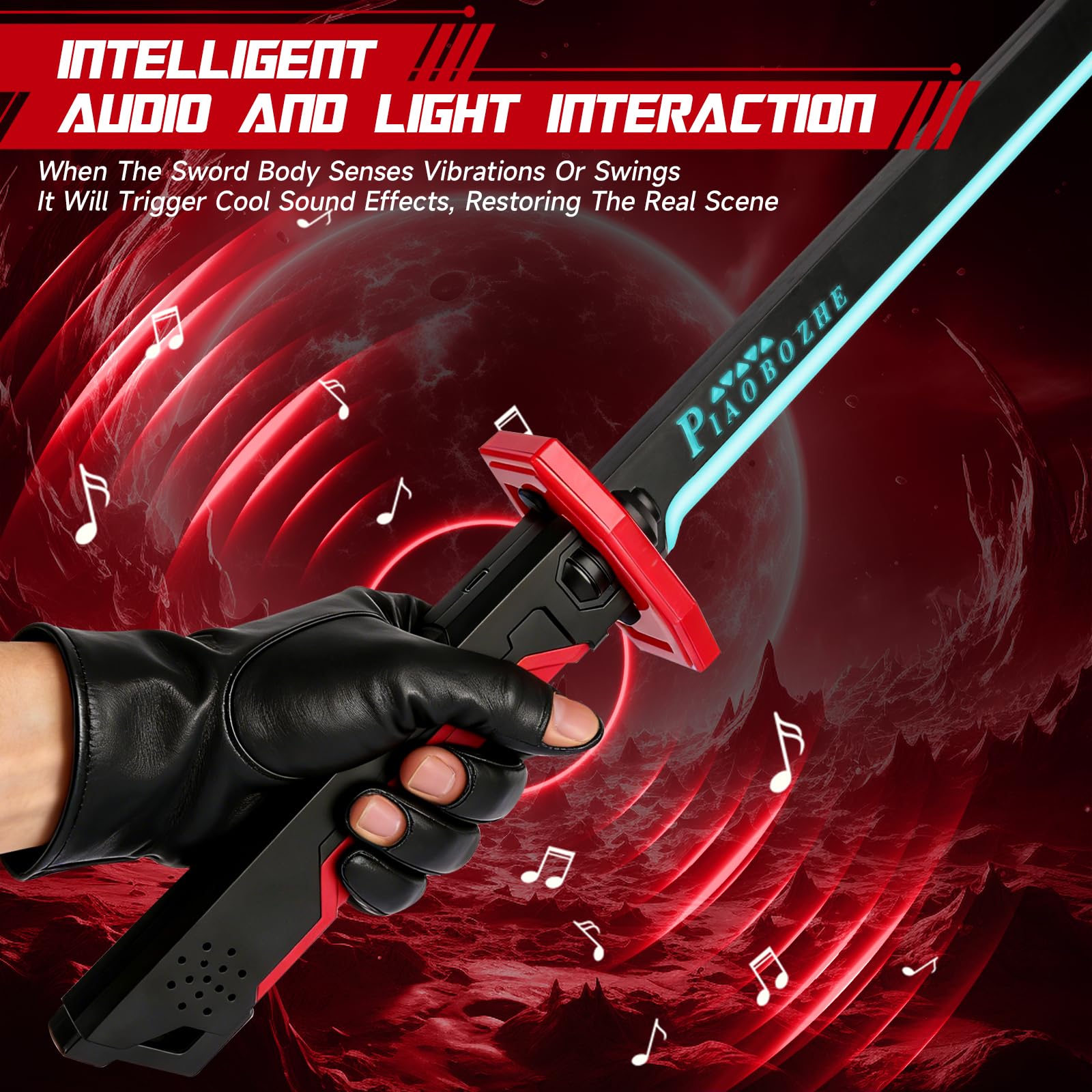 Cyberpunk Spark Blade | RGB LED Mist Sword with Sound FX ⚔️