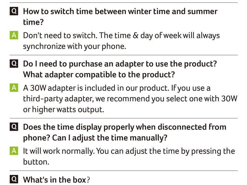 Acer 7 in 1 Wireless Charging Station with Fast Wireless Charger, LED Night Light, Bluetooth Time Sync Clock & Temperature Display, USB-A & USB-C, Magnetic MagSafe &ndash; for iPhone, Android Phone, Apple Watch & AirPods, Gift