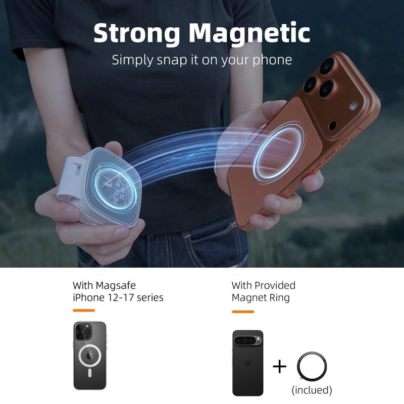 Magnetic Selfie Light Compatible with iPhone Magsafe