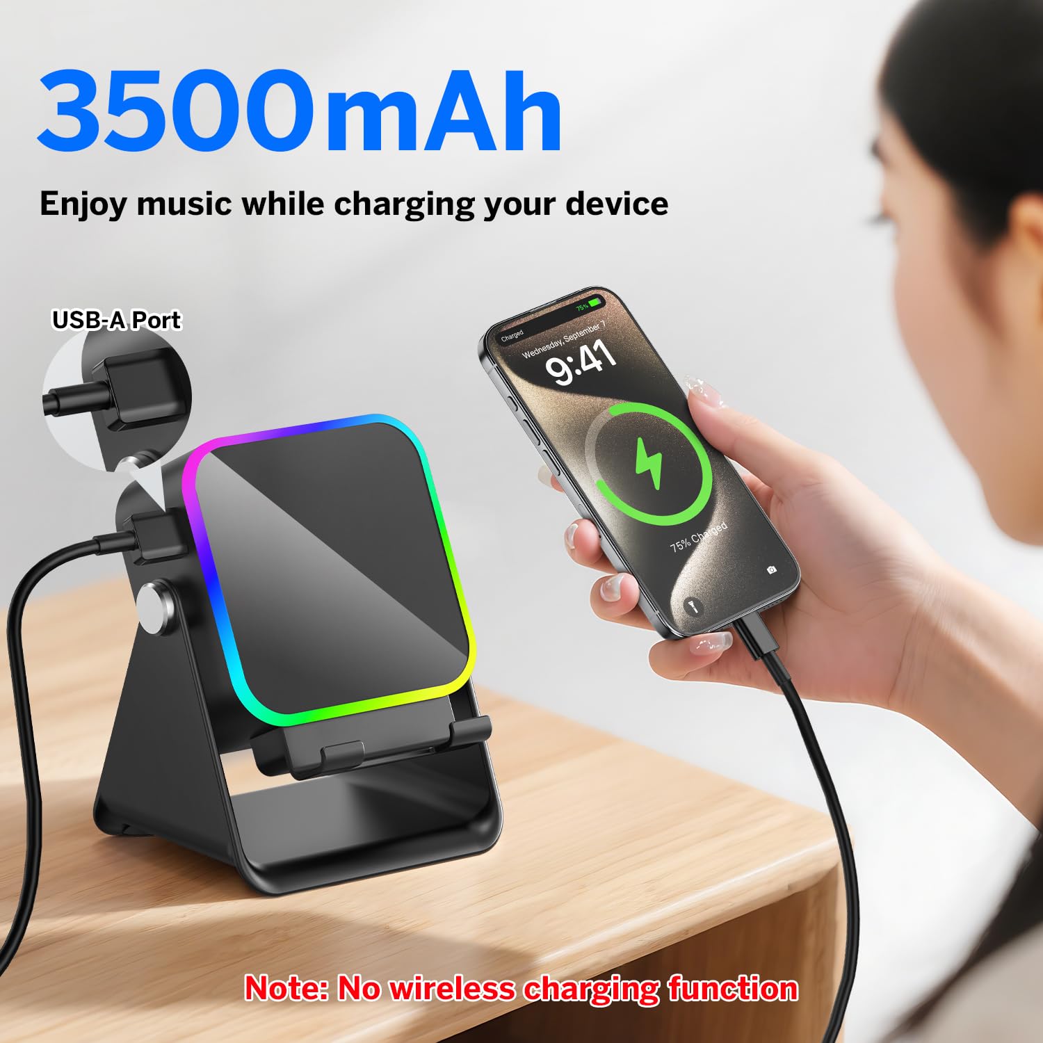 5-in-1 Smart Induction Speaker & 360° Phone Stand 🎵✨