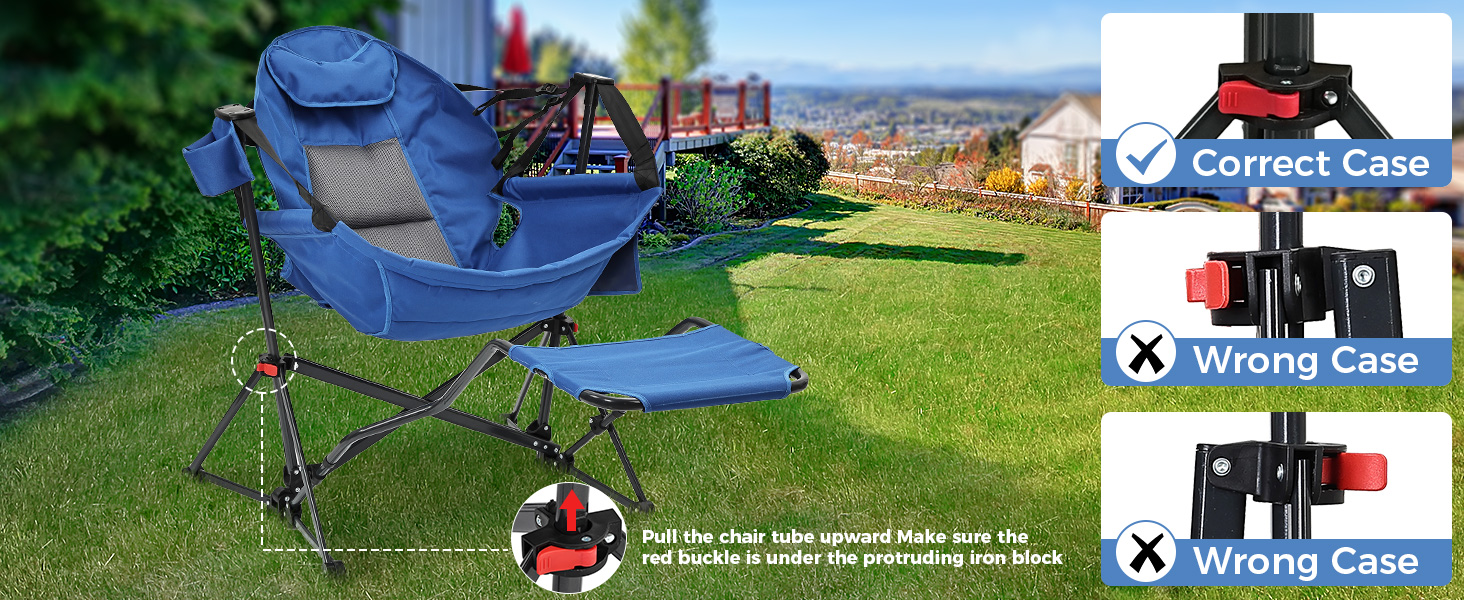 Ainfox Hammock Chair - Outdoor Swinging Chair