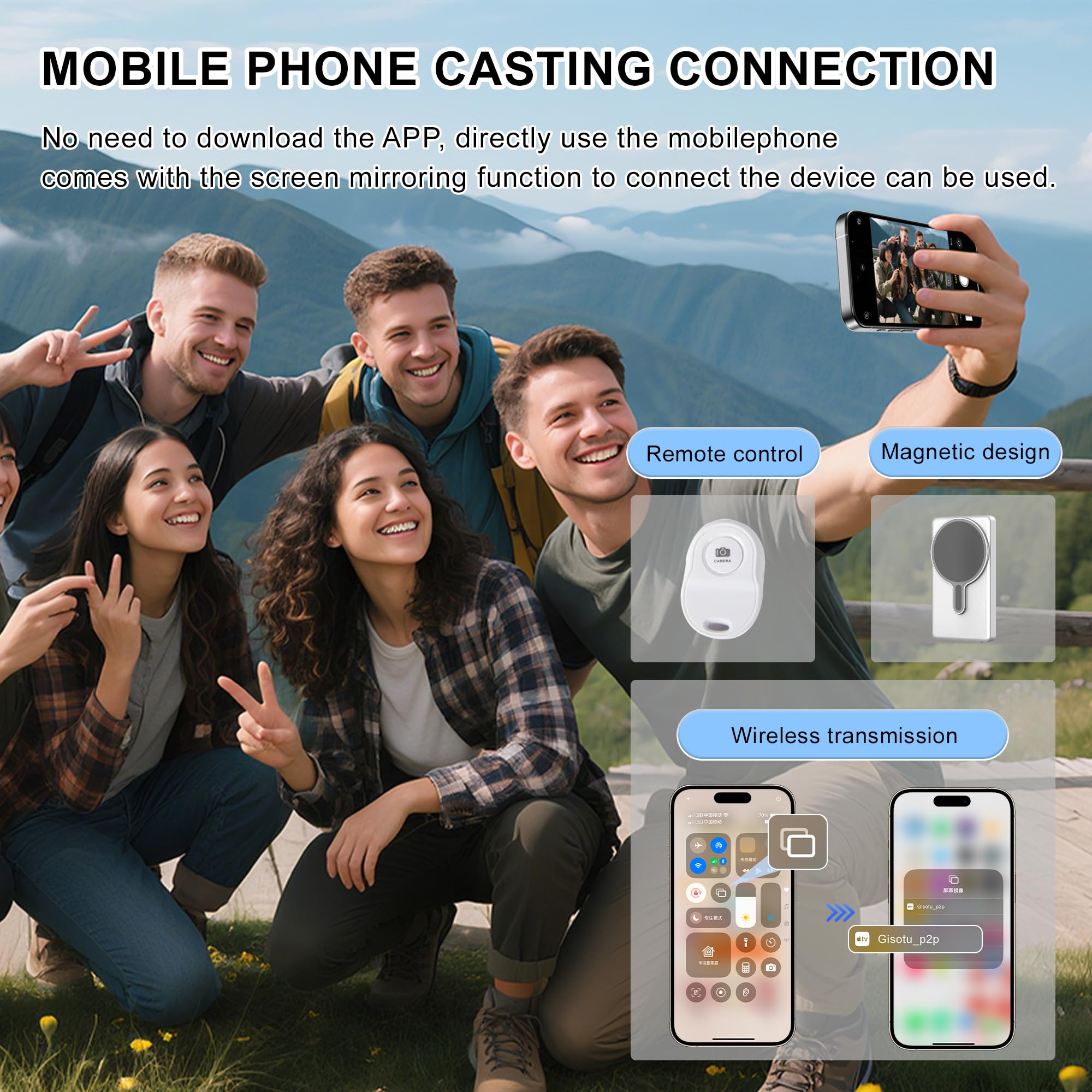 Magnetic Selfie Screen: Use Your Back Camera Like a Pro 🤳✨