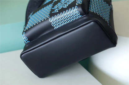 LV Racer Damier Spray Blue For Men, Backpacks 16in/41cm LV��