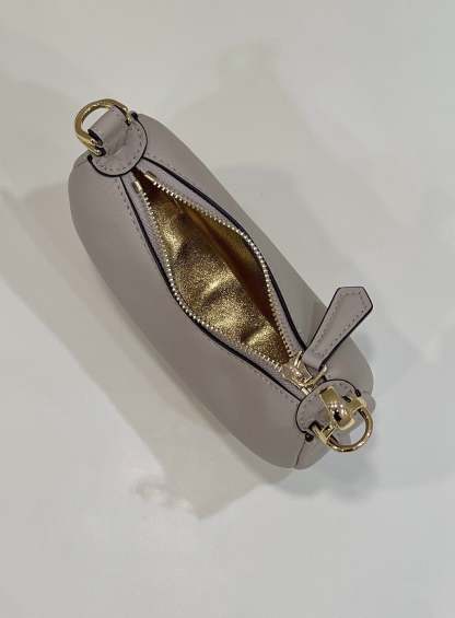 FI FIgraphy Beige Mini Shoulder Bag For Woman 16.5cm/6.5in