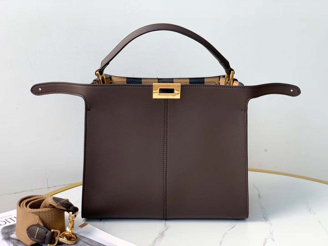 FI Peekaboo X-Lite Tote Medium Purple Bag For Woman 30cm/12in