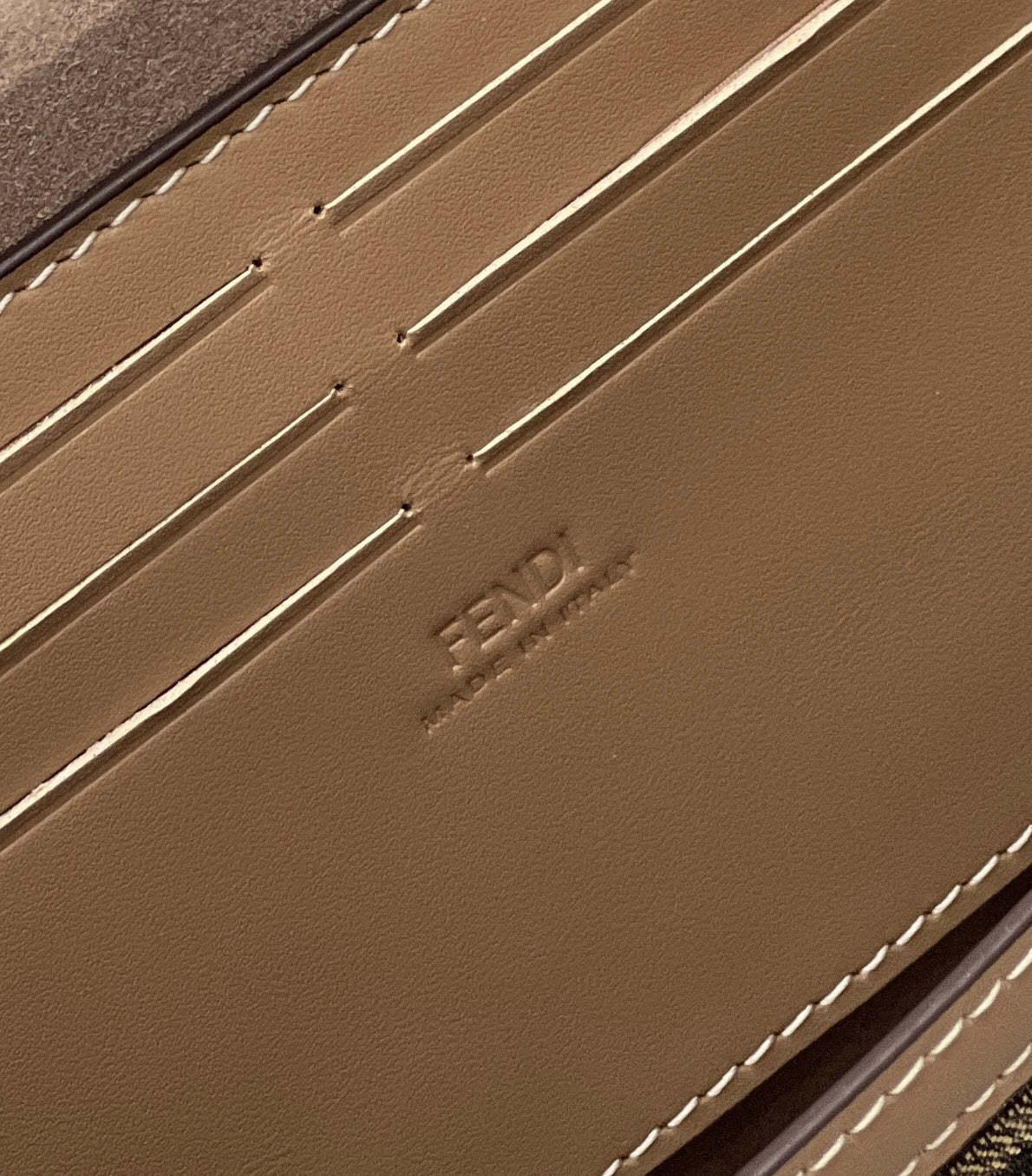 FI Mon Baguette Soft Trunk Brown Bag For Woman 21.5cm/8.5in