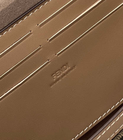 FI Mon Baguette Soft Trunk Brown Bag For Woman 21.5cm/8.5in