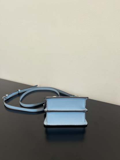 FI Peekaboo ISeeU Petite Blue Micro Bag For Woman 11cm/4.5in
