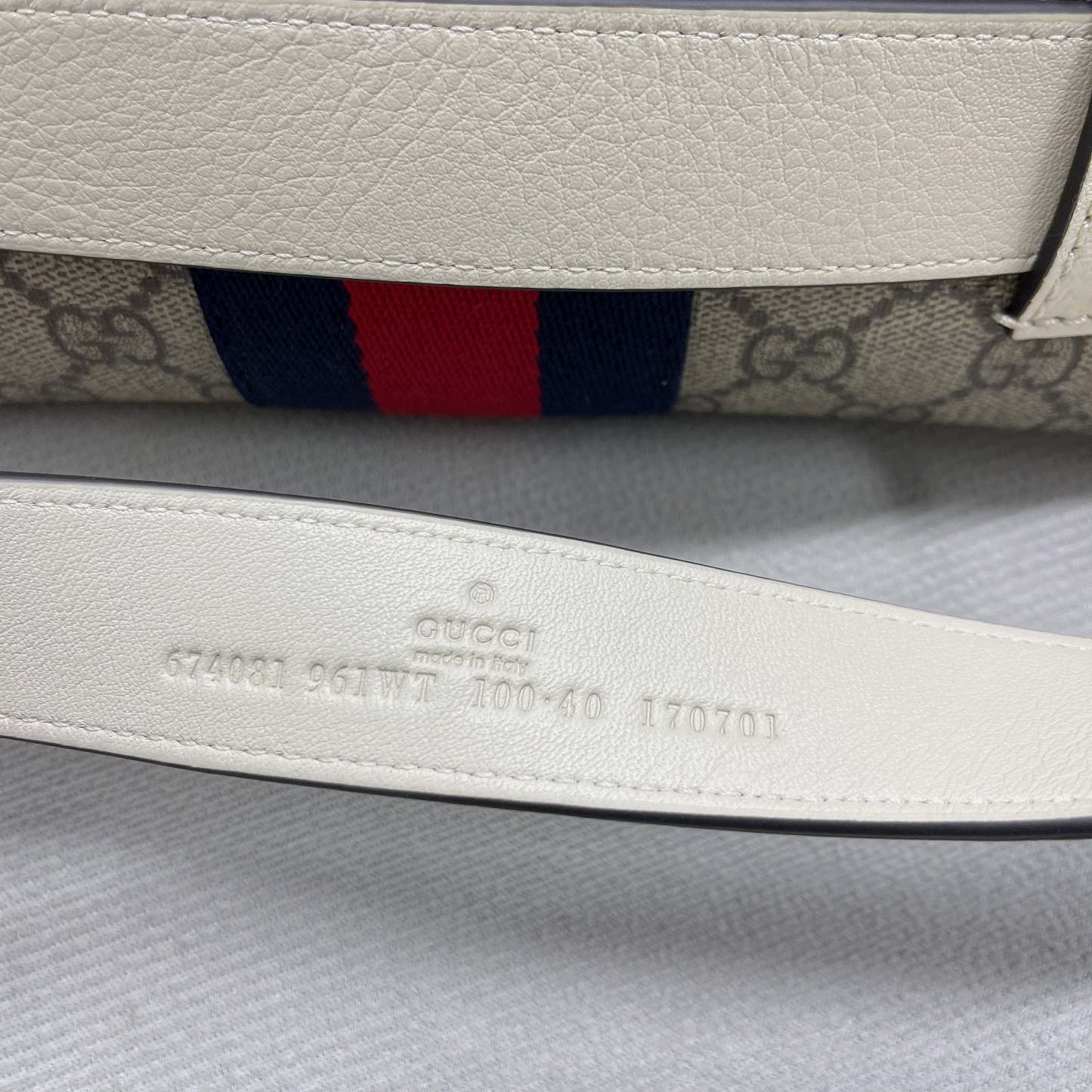 gg Ophidia Belt Bag Beige And Ebony gg Supreme Canvas, A Material With Low Environmental Impact For Men  8.7in/22cm gg 674081 96IWT 9794