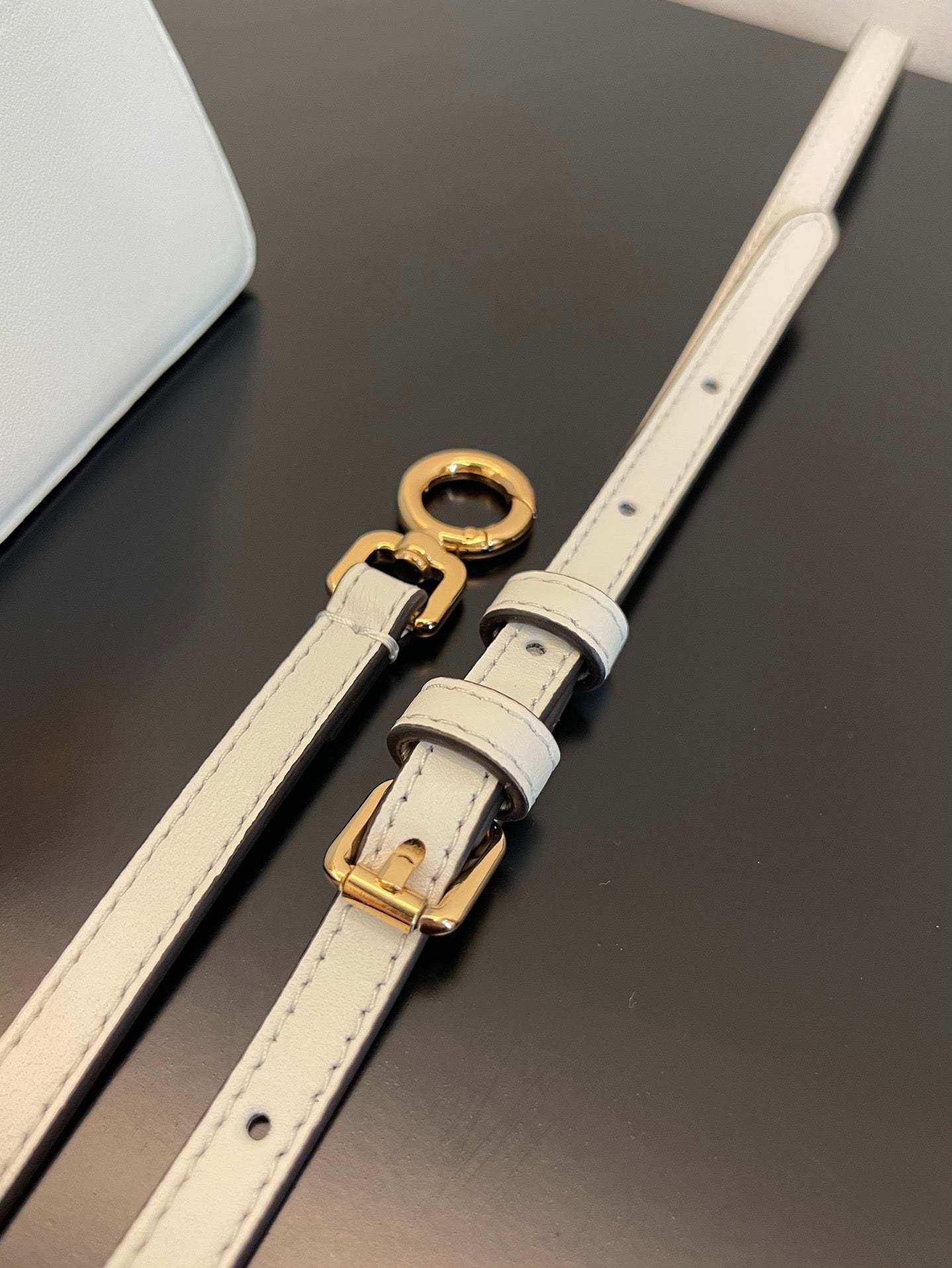 FI Peekaboo ISeeU Petite White Micro Bag For Woman 11cm/4.5in