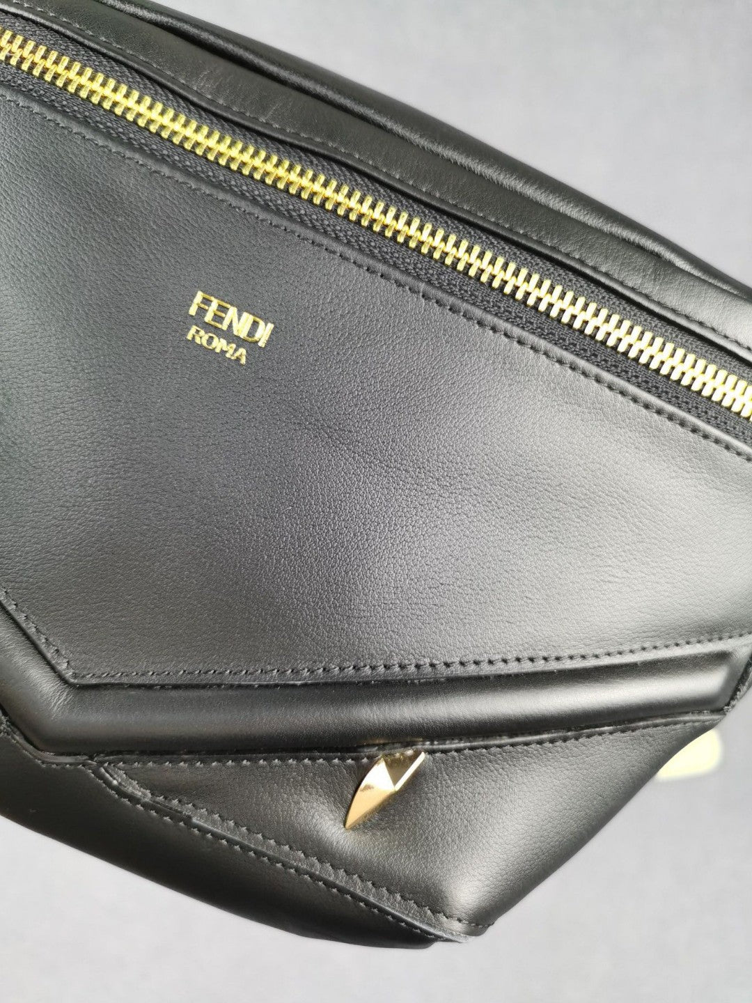 FI Little Monster Belt Bag Black For Men, Men’s Bags 7.9in/20cm FF