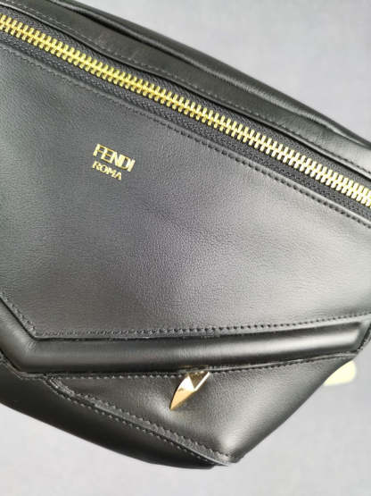 FI Little Monster Belt Bag Black For Men, Men’s Bags 7.9in/20cm FF