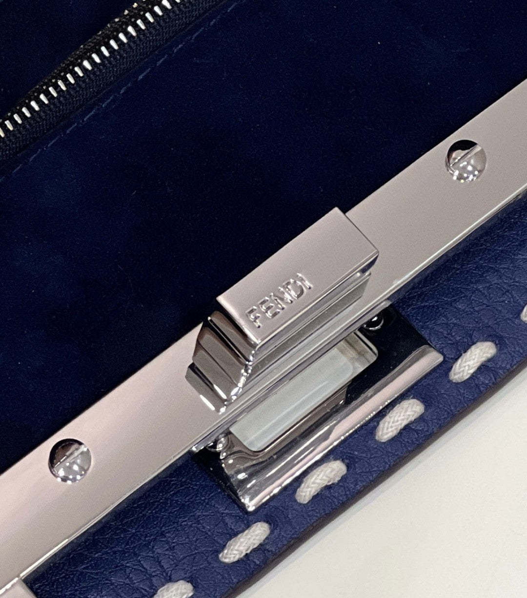 FI Peekaboo Small Dark Blue Bag For Woman 23cm/9in